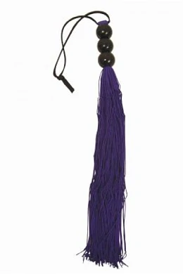 Плетка S&M MEDIUM WHIP - PURPLE фиолетовая 35 см — купить в секс-шопе LoveDoctor