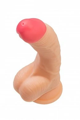 Фаллоимитатор RealStick Nude Nash телесный 18 см — фото 5