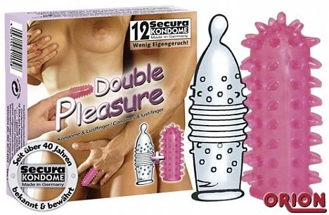 Презервативы 12 шт и насадка Double Pleasure — купить в секс-шопе LoveDoctor