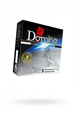 Презерватив Domino тончайшие 3 шт — купить в секс-шопе LoveDoctor