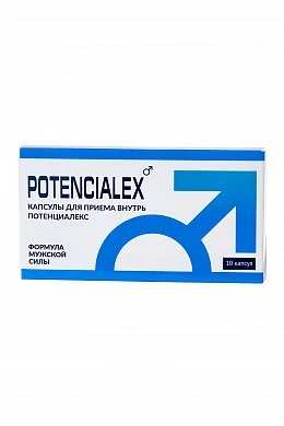 Возбуждающие капсулы для мужчин Potencialex 10 шт — фото 4