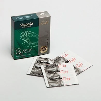 Презервативы Sitabella Light классика точечные 3 шт — купить в секс-шопе LoveDoctor
