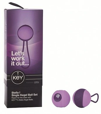 Вагинальные шарики 2 шт Key by Jopen Stella I Lavander сиреневые — купить в секс-шопе LoveDoctor
