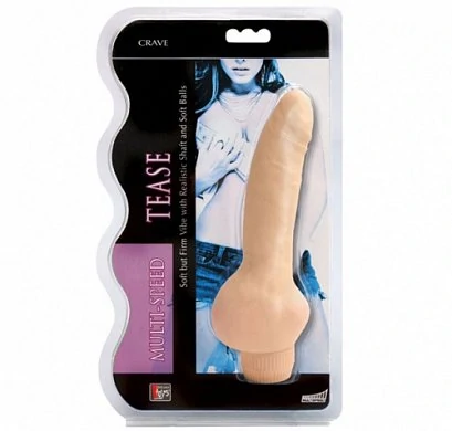 Пустотелый вибратор выполнен из латекса и имеет плавную регулировку силы вибрации.