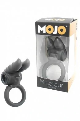 Виброкольцо черное Mojo Minotaur Black — купить в секс-шопе LoveDoctor