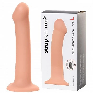 Страпон на присоске Strap-on-me телесный 19 см — купить в секс-шопе LoveDoctor