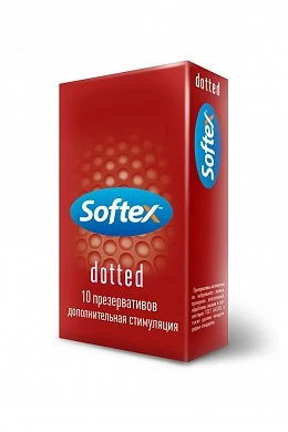 Презервативы Softex Dotted дополнительная стимуляция № 10 шт — купить в секс-шопе LoveDoctor