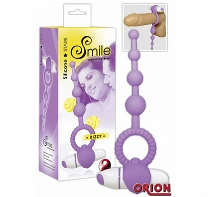 Кольцо для пениса с анальными шариками Smile Dizzy — купить в секс-шопе LoveDoctor