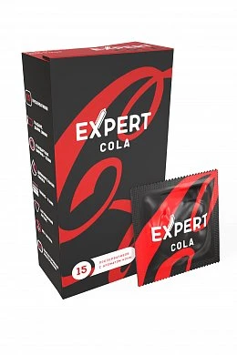 Презервативы Expert Cola аромат Колы №15 — купить в секс-шопе LoveDoctor
