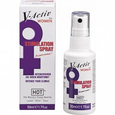 Добавьте остроты ощущениям за счет спрея «Hot V-Active Penis Power».