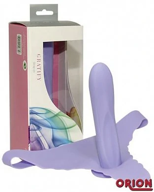 Страпон Vibe Therapy Gratify Strap-On лавановый — купить в секс-шопе LoveDoctor