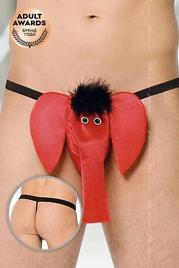 Игровые мужские трусы слон красный S/L — купить в секс-шопе LoveDoctor
