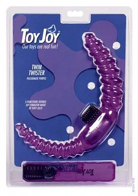 Вибратор двойной ребристый Toy Joy — купить в секс-шопе LoveDoctor