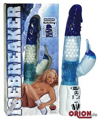 Синий и ультра мягкий вибратор 