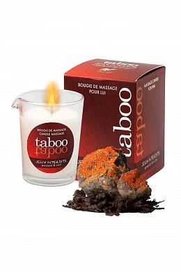 Массажная свеча RUF Taboo Запрещенные игры 60 мл — купить в секс-шопе LoveDoctor