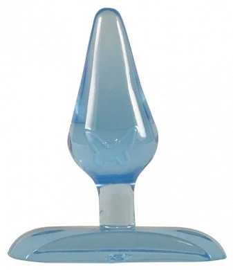 Анальная пробка The Assifier transparent blau 7 см — купить в секс-шопе LoveDoctor