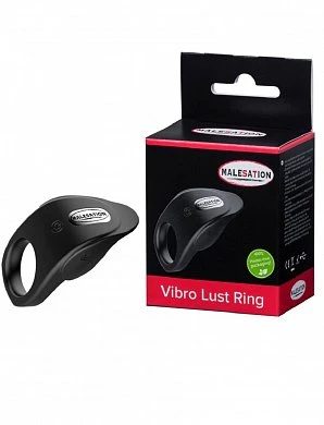 Виброкольцо Malesation Vibro Lust Ring черный 3,5 см — купить в секс-шопе LoveDoctor