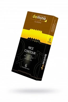 Презервативы Luxe Domino Nice Contour с рифленой поверхностью № 6 — купить в секс-шопе LoveDoctor