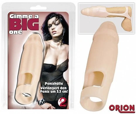 Насадка для увеличения члена Gimme a big one — купить в секс-шопе LoveDoctor