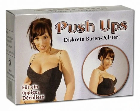 Увеличитель груди на липучке Push Ups — купить в секс-шопе LoveDoctor