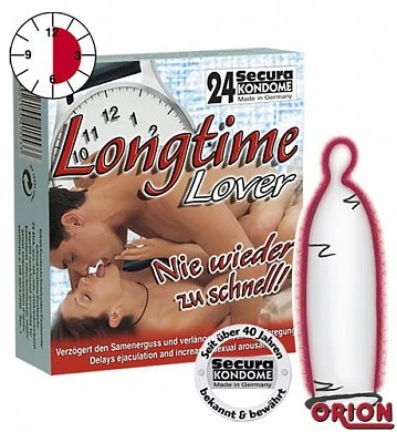 Презервативы Secura Longtime Lover 24 шт — купить в секс-шопе LoveDoctor