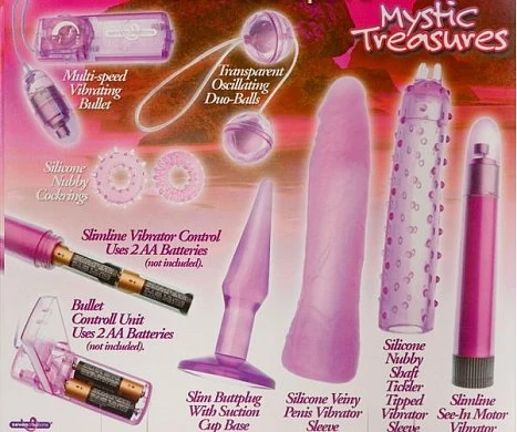 Вибронабор из 8 предметов.