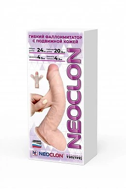 Фаллоимитатор гибкий Lovetoy с подвижной кожей 24 см — фото 15