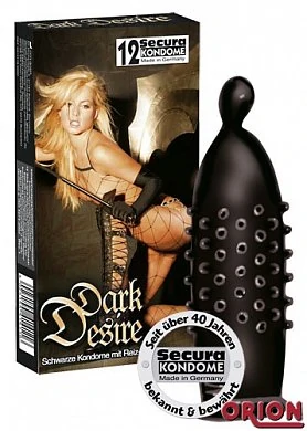 Презервативы Secura Dark Desire 12 шт — купить в секс-шопе LoveDoctor