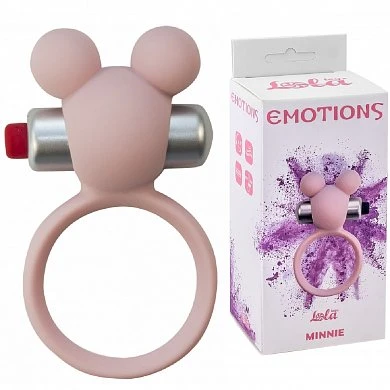 Эрекционное виброкольцо Emotions Minnie Light розовый — купить в секс-шопе LoveDoctor