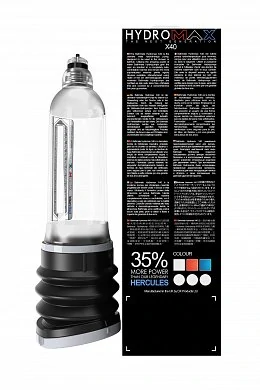 Гидронасос для увеличения члена Bathmate Hydromax X40 Brilliant 35 см — фото 8