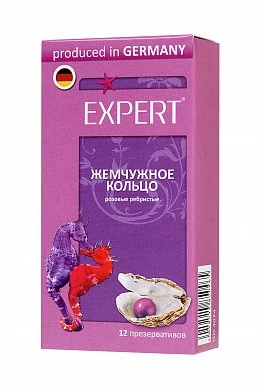 Презервативы Expert ''Жемчужное кольцо'' ребристые 12 шт — фото 2