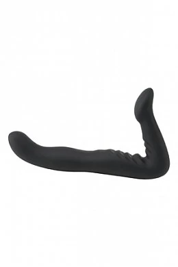Страпон женский Strapless Strap-On 8" черный — купить в секс-шопе LoveDoctor