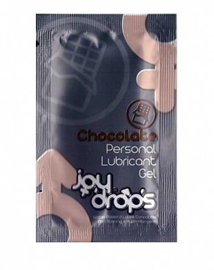 Смазка на водной основе Joydrops со вкусом шоколада 5 мл — купить в секс-шопе LoveDoctor