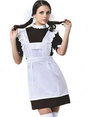 Костюм школьницы СССР Le Frivole черный L/XL — купить в секс-шопе LoveDoctor