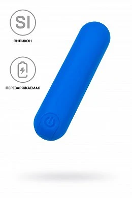 Вибропуля A-Toys Nep синяя 8 см — купить в секс-шопе LoveDoctor