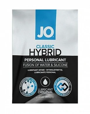Лубрикант на водной основе JO Hybrid 3 мл — купить в секс-шопе LoveDoctor