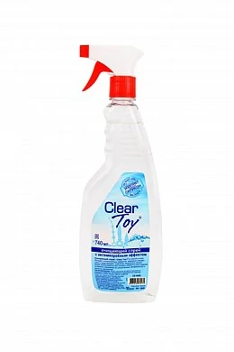 Очищающий спрей Clear Toy с антимикробным эффектом 740 мл — фото 2