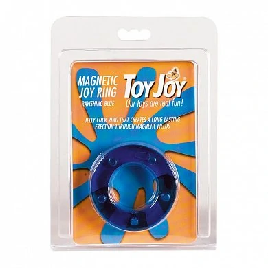 Эрекционное кольцо Magnetic Joy Ring Blue — купить в секс-шопе LoveDoctor