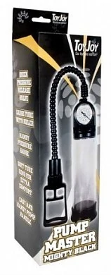 Вакуумная помпа PUMP MASTER BLACK — купить в секс-шопе LoveDoctor