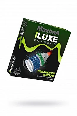 Презерватив Luxe Гавайский Кактус 1 шт — купить в секс-шопе LoveDoctor