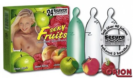 Презервативы Secura sexy Fruits 24 шт — купить в секс-шопе LoveDoctor
