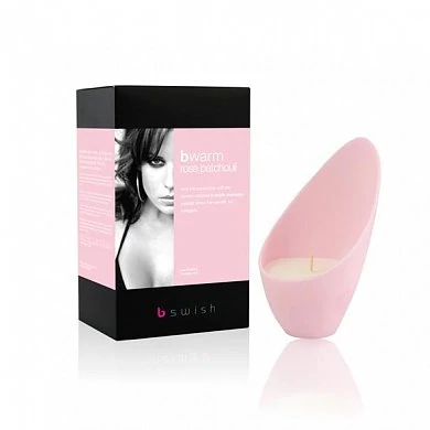 Массажная свеча bWarm Rose Patchouli — купить в секс-шопе LoveDoctor