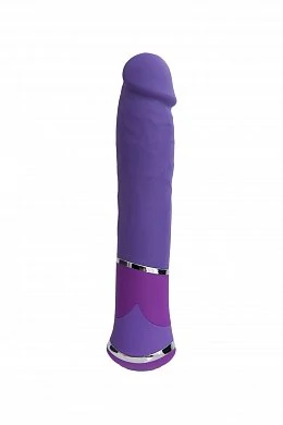 Вибратор 10 режимов вибрации, силикон, фиолетовый 11,4 см — фото 4