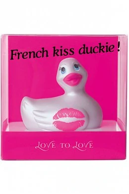 Вибромассажер FRENCH KISS DUCKIE белый — купить в секс-шопе LoveDoctor