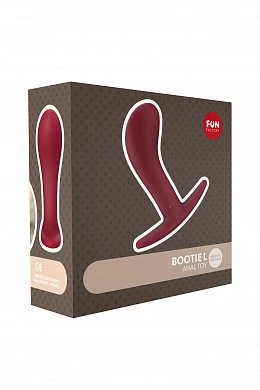 Анальный стимулятор Bootie Мedium красный 9,3 cм — фото 4