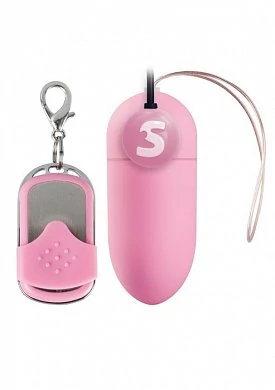 Виброяйцо Rechargeable Vibrating egg розовое с пультом ДУ — купить в секс-шопе LoveDoctor