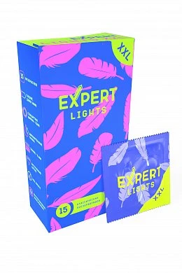 Презервативы Expert Lights XXL тонкие увеличенные №15 — купить в секс-шопе LoveDoctor