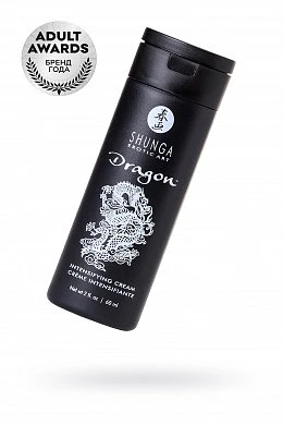 Интимный крем для пар Shunga Dragon возбуждающий эффект "Ледяного огня" 60 мл — купить в секс-шопе LoveDoctor