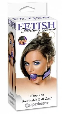 Кляп Breathable Ball Gag сиреневый — купить в секс-шопе LoveDoctor