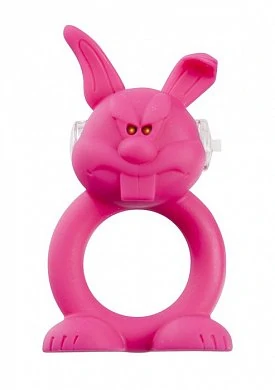 Вибронасадка Beasty Toys Rude Rabbit розовая — купить в секс-шопе LoveDoctor
